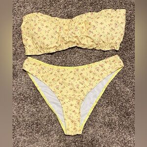 Yellow bikini
